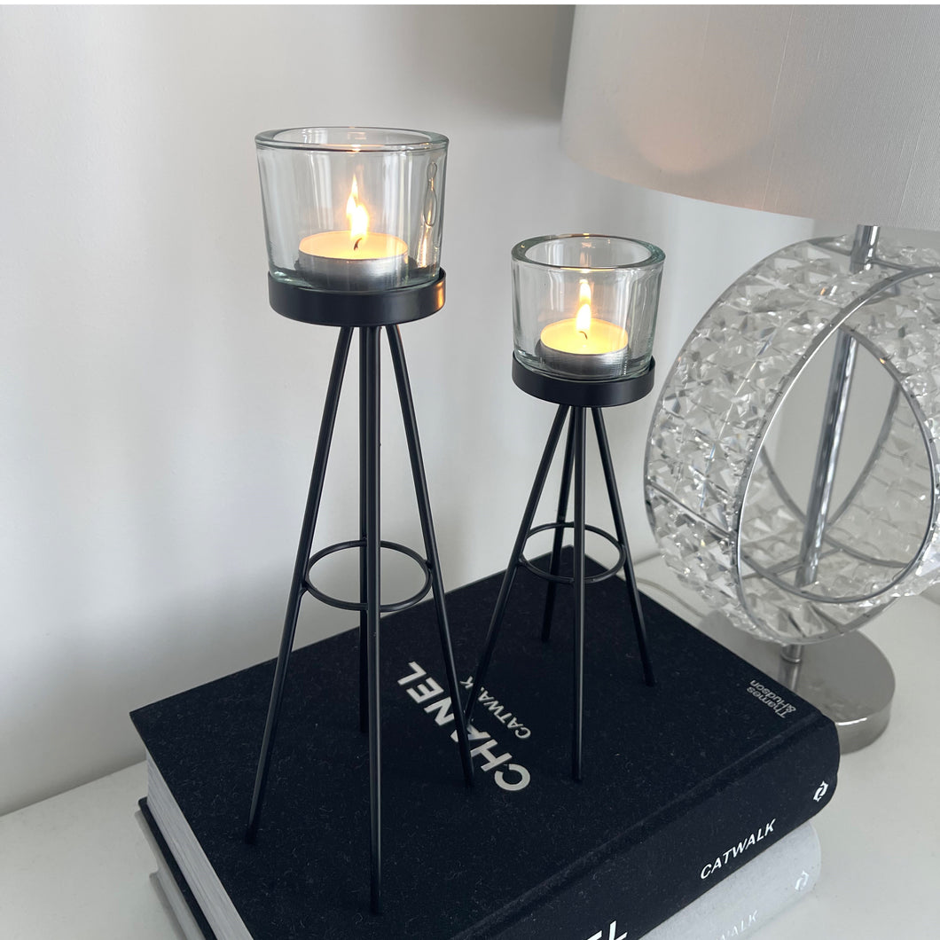 Hermione Pair of Tealight Holders